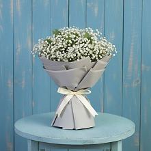 Букет цветов из:  Гипсофила в Некрасовское