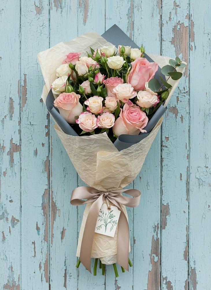 Букет цветов из: Розы в Некрасовское