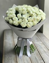 Букет 35 Белых роз в Некрасовское