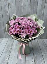 Букет цветов из:  Хризантемы #REPLACE_PRED# Некрасовское