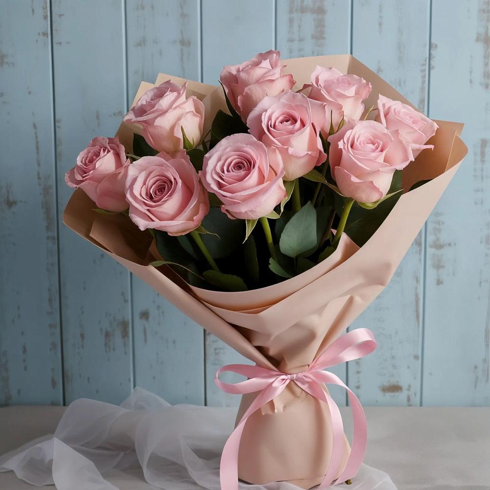 Букет цветов из: Розы в Некрасовское