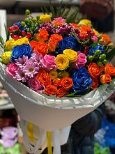 Букет цветов из:  Розы и Хризантемы #REPLACE_PRED# Некрасовское