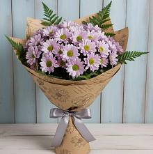 Букет цветов из:  Хризантемы #REPLACE_PRED# Некрасовское