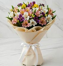 Букет цветов из:  Альстромерии в Некрасовское