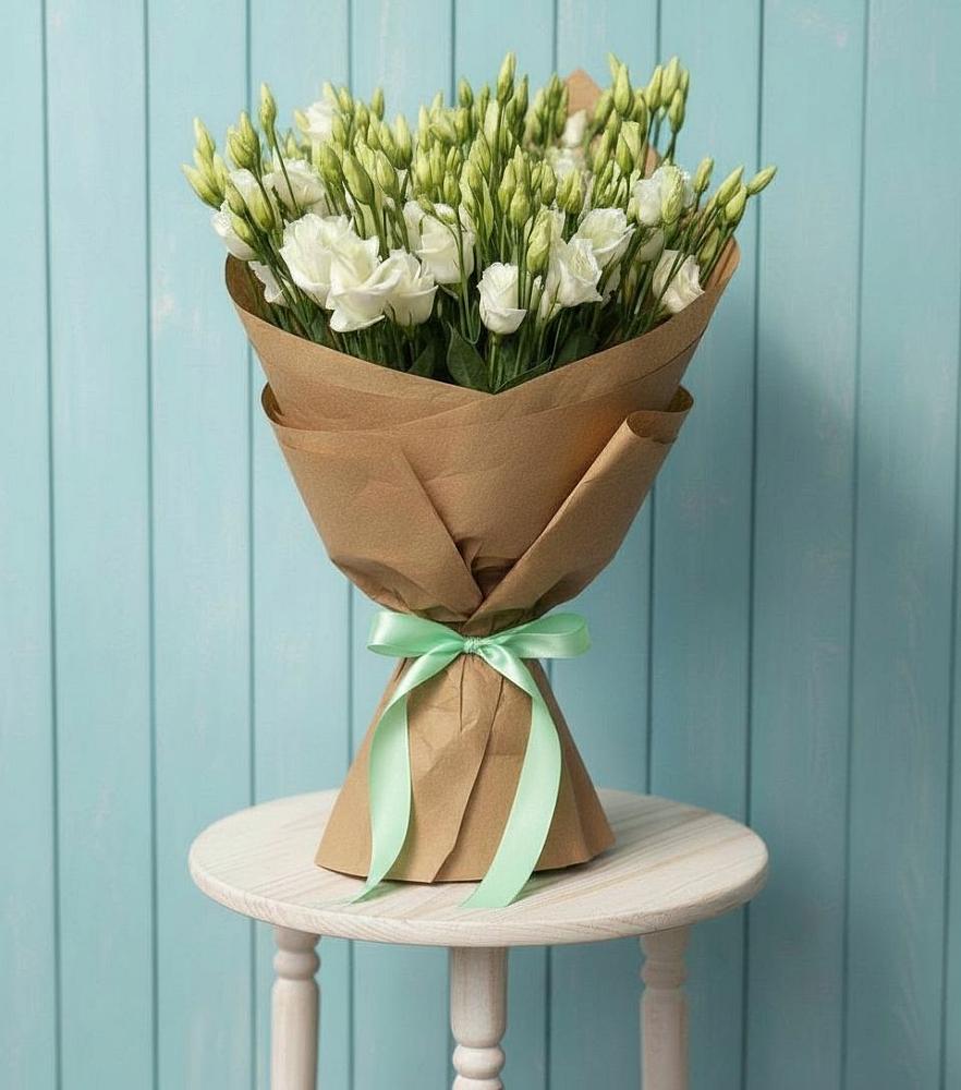 Букет цветов из: Лизиантусы в Некрасовское