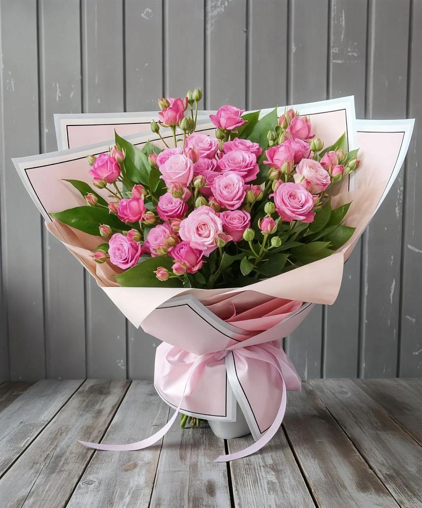 Букет Розовый кустик в Некрасовское