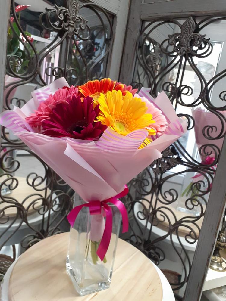 Букет цветов из: Герберы в Некрасовское