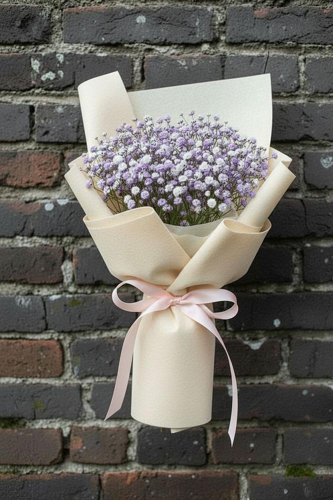 Букет цветов из: Гипсофила в Некрасовское