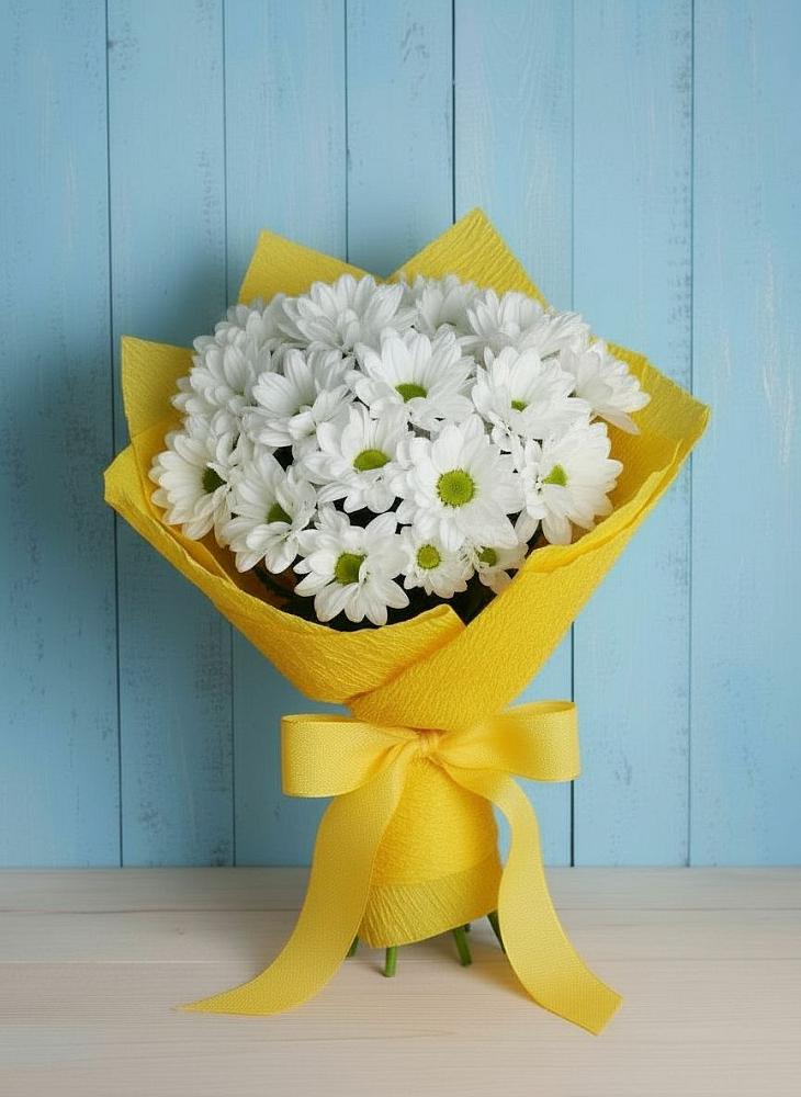 Букет цветов из: Хризантемы в Некрасовское