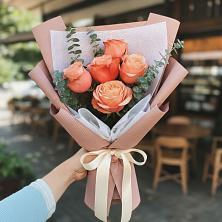 Букет цветов из:  Розы в Некрасовское