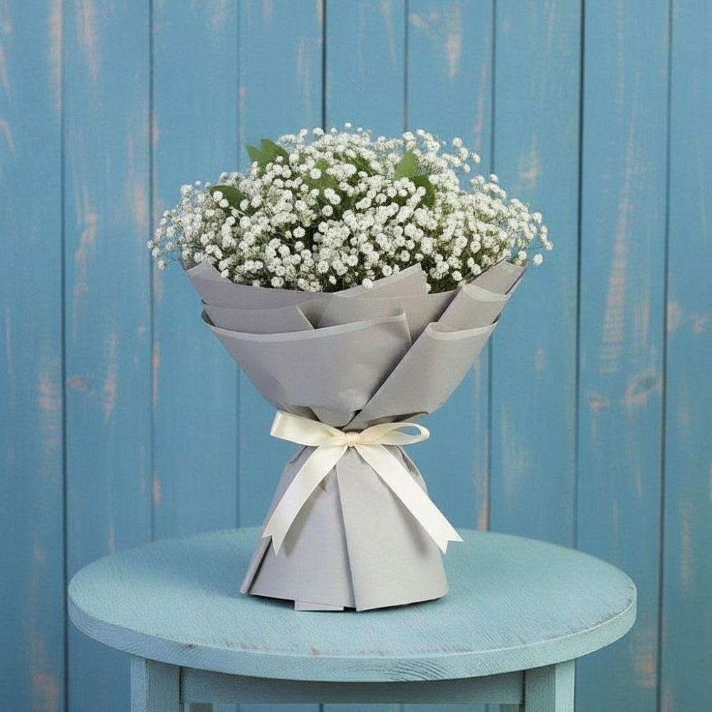 Букет цветов из: Гипсофила в Некрасовское