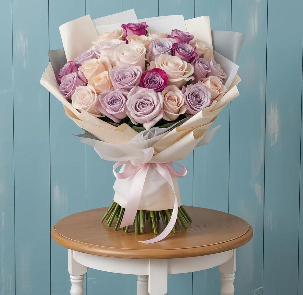 Букет цветов из: Розы в Некрасовское