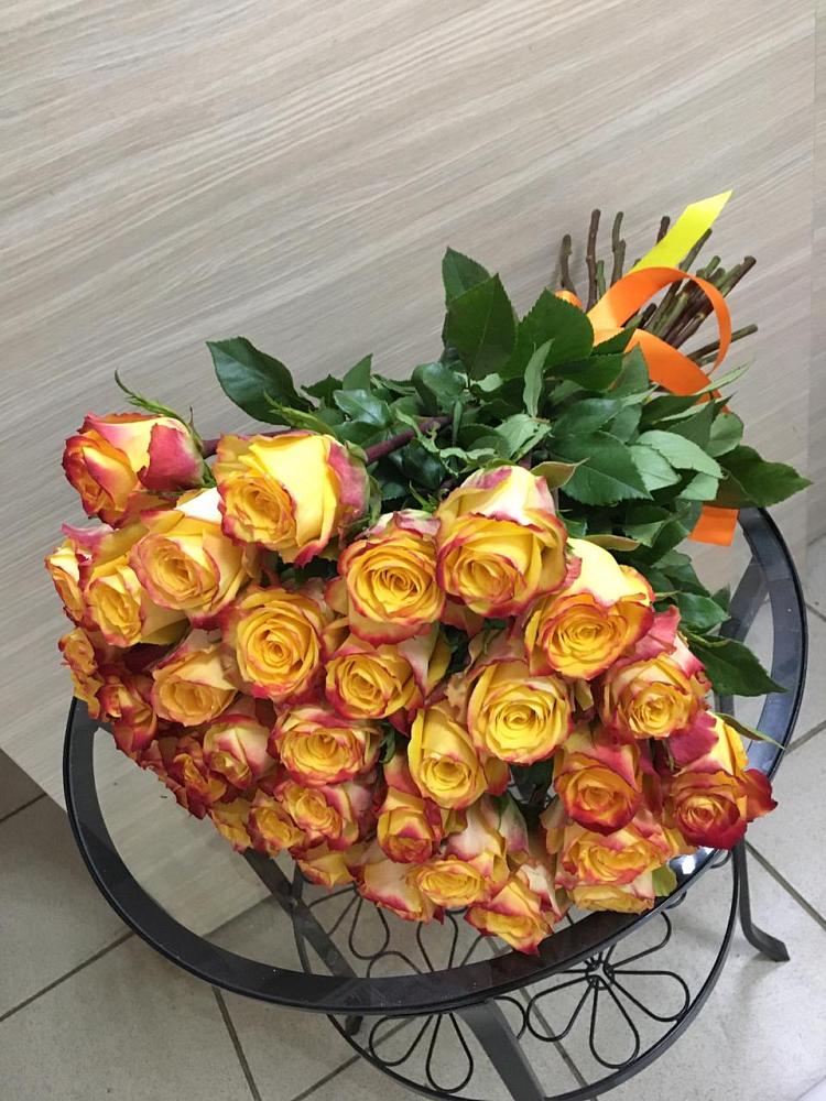 Букет Желтые розы в Некрасовское