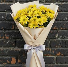 Букет цветов из:  Хризантемы #REPLACE_PRED# Некрасовское