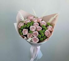 Букет цветов из:  Розы и Хризантемы #REPLACE_PRED# Некрасовское