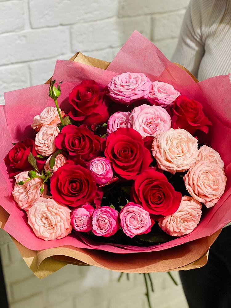 Букет цветов из: Розы в Некрасовское