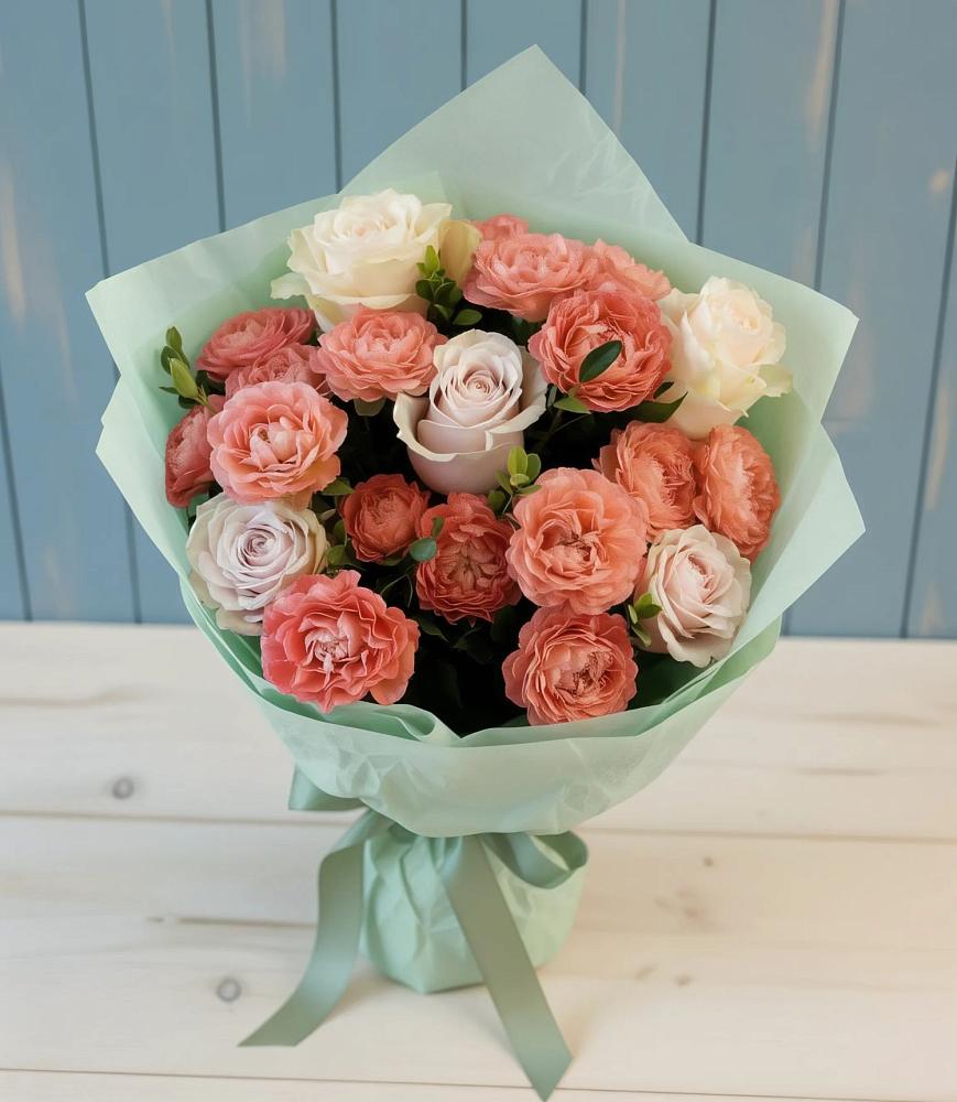 Букет цветов из: Розы в Некрасовское