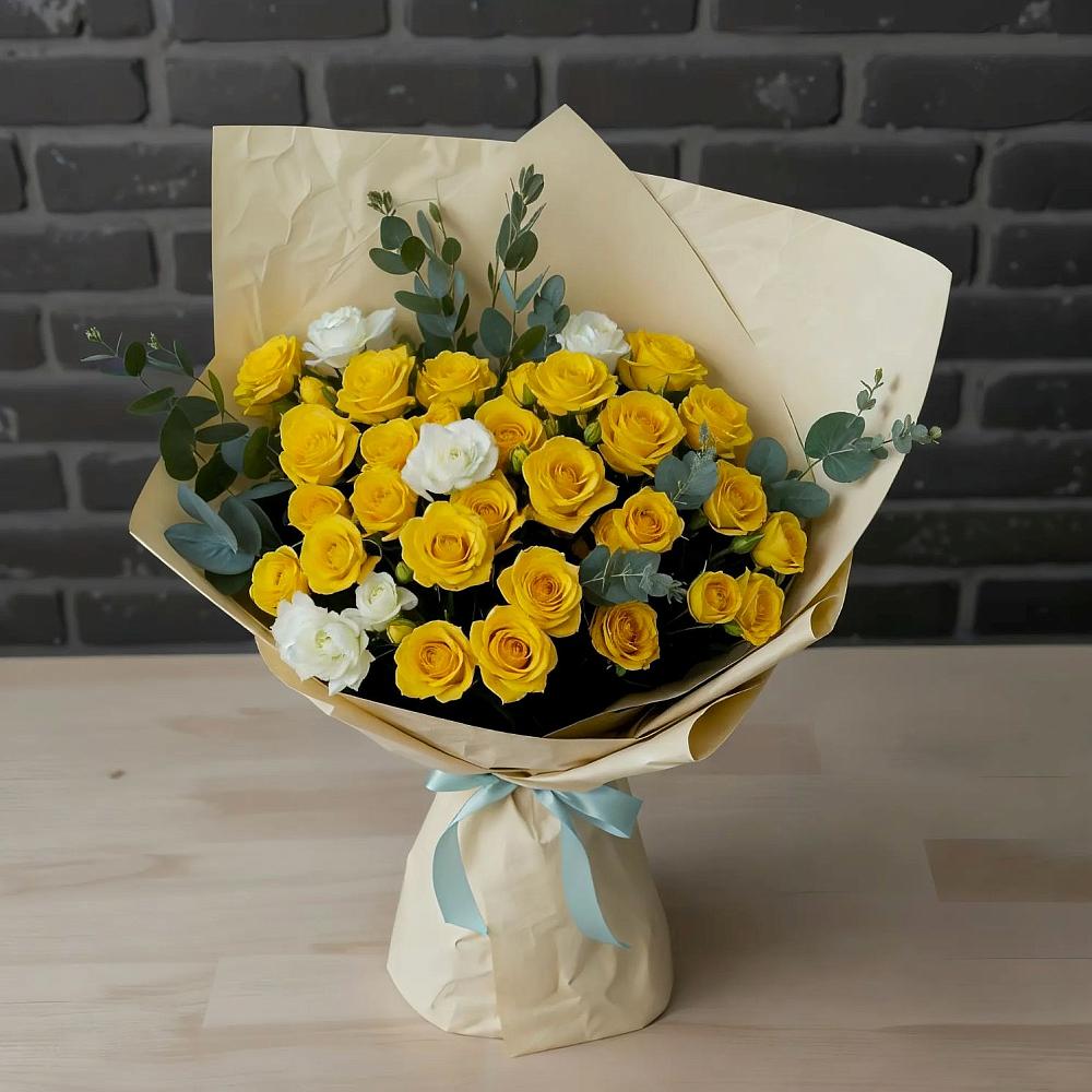 Букет цветов из: Розы в Некрасовское