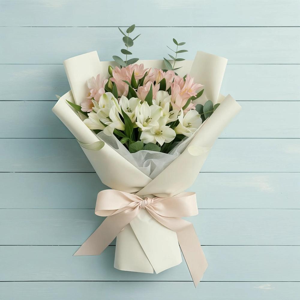 Букет цветов из: Альстромерии в Некрасовское