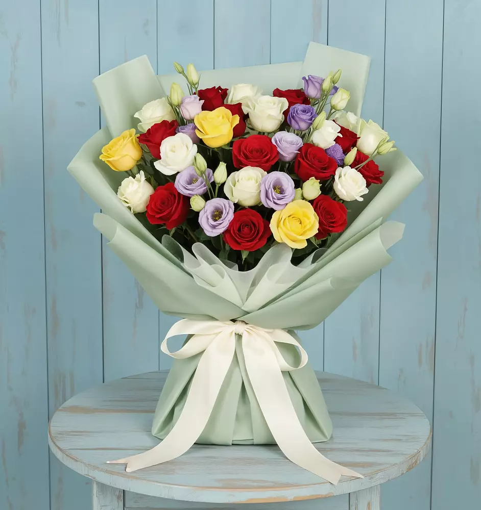 Букет цветов из: Розы в Некрасовское