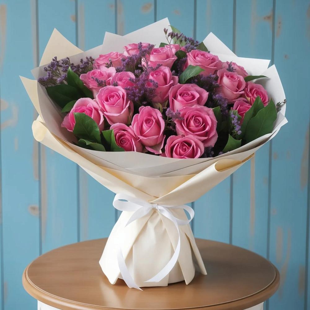 Букет цветов из: Розы в Некрасовское