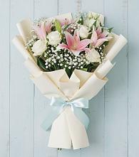 Букет цветов из:  Лилии #REPLACE_PRED# Некрасовское