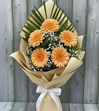 Букет цветов из:  Герберы в Некрасовское