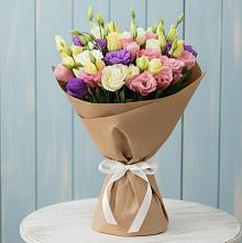 Букет цветов из:  Лизиантусы в Некрасовское