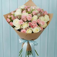 Букет цветов из:  Розы #REPLACE_PRED# Некрасовское