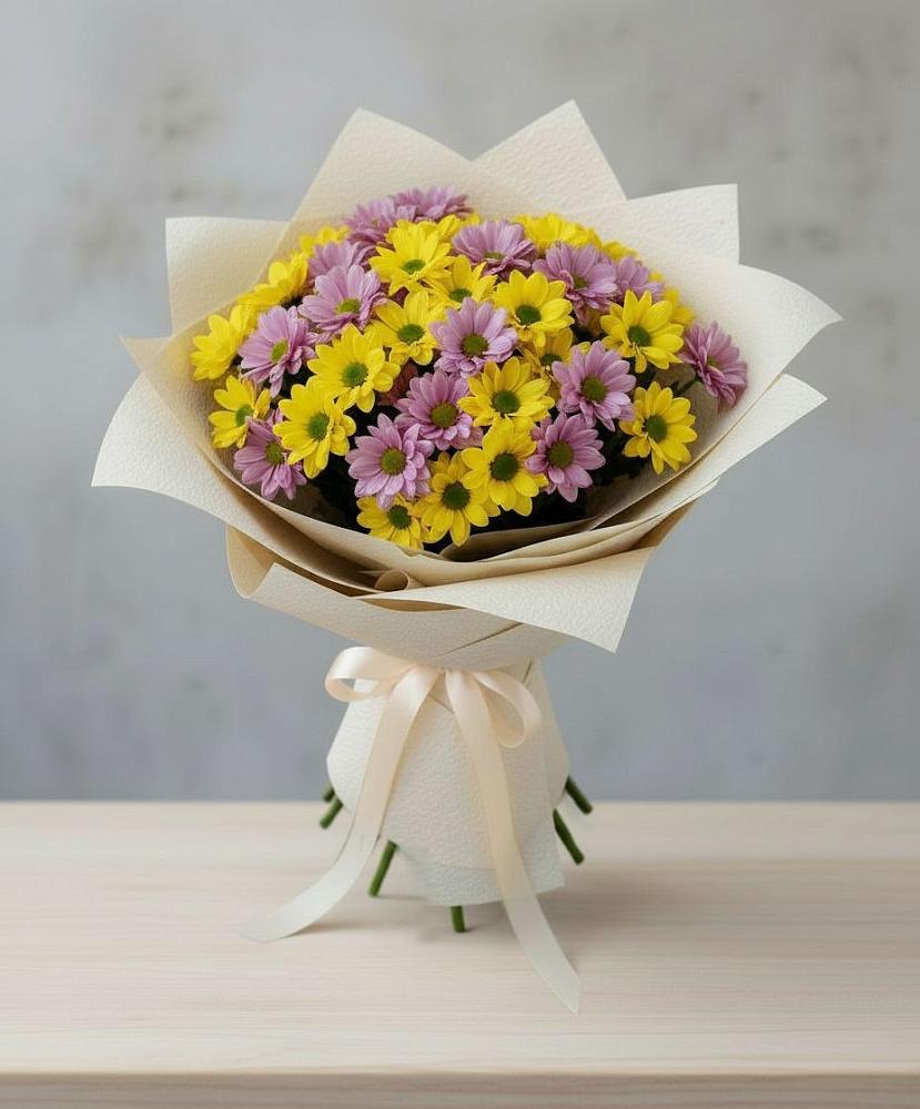 Букет цветов из: Хризантемы в Некрасовское