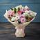 Букет цветов из: Хризантемы, Альстромерии и Розы в Некрасовское